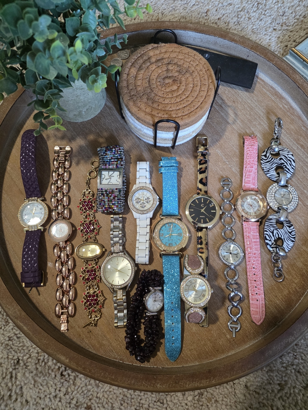 Bulk Reseller Lot of 14 Womens Fashion Watches Mixed Brands Styles Untested